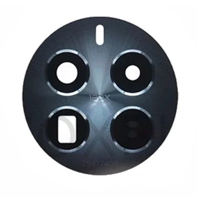 Vitre appareil photo lentille caméra Arrière Pour Realme 12 Pro Plus (RMX3840) - Black