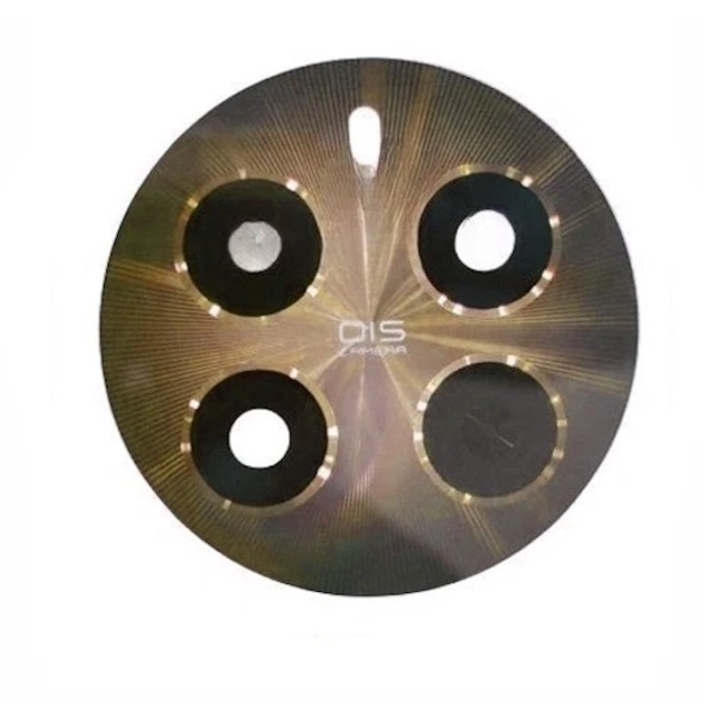 Vitre appareil photo lentille caméra Arrière Pour Realme 12 Plus (RMX3867) - Gold