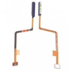 Nappe Power ON / Off capteur d'empreinte pour Xiaomi Mi 10T Lite / Redmi Note 9 Pro 5G - Blue