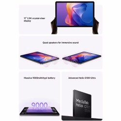 NEUF Xiaomi Redmi Pad 2 WIFI 11' Batterie 9000mAh 90Hz Advanced Helio G100-Ultra