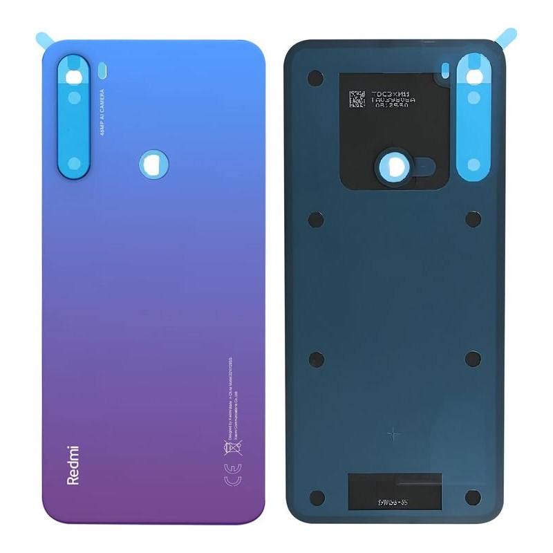 Vitre arrière cache batterie pour Xiaomi Redmi Note 8T - starscape bleu