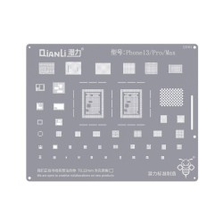 Pochoir QIANLI Rebillage BGA Reball QS161 iPhone 13 / Mini / Pro / Max