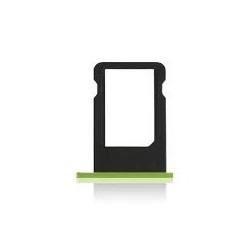 Tiroir Carte Sim / Rack Sim pour iPhone 5c (Vert)