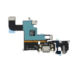 Connecteur de charge / Micro / Jack pour iPhone 6 (Gris)