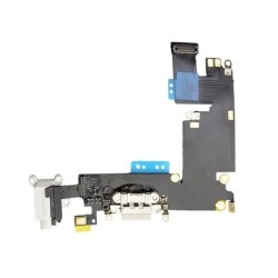Connecteur de charge / Micro / Jack pour iPhone 6 Plus (Blanc)