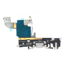 Connecteur de charge / Micro / Jack pour iPhone 6S (Blanc)
