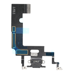 Connecteur de charge / Micro / Jack pour iPhone XR (Noir)