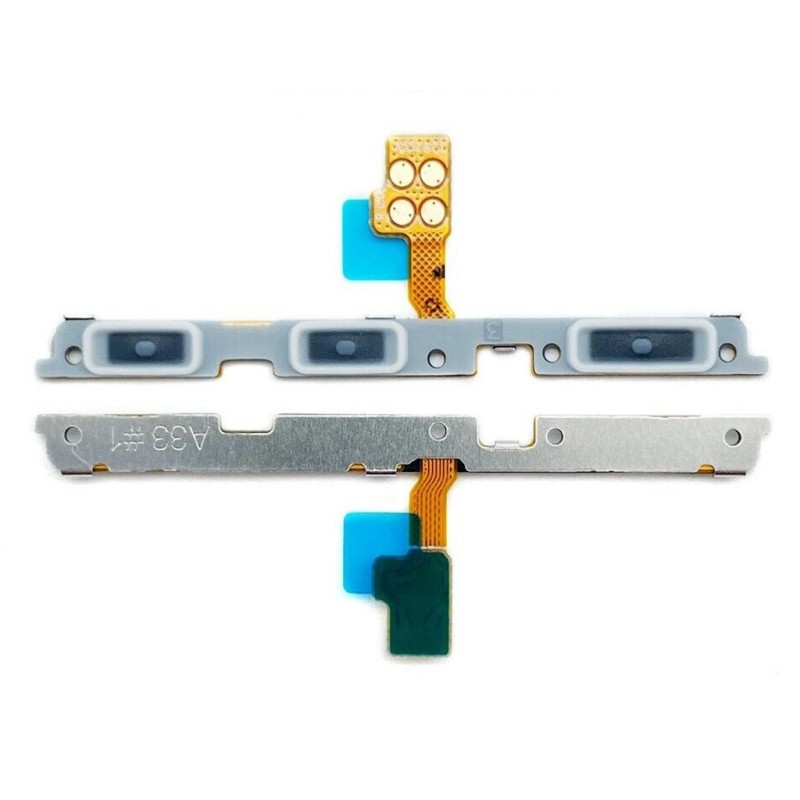 Nappe Bouton POWER ON/OFF + volume Samsung Galaxy A33 SM-A336