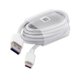 Câble USB-C Huawei de charge rapide 1 Mètre - Blanc