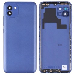 Vitre Arrière Coque Cache Batterie Samsung Galaxy A03 SM-A035 Bleu