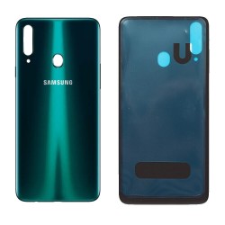 Vitre Arrière Coque Cache Batterie Samsung Galaxy A20s SM-A207 Vert