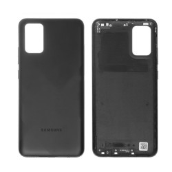 Vitre Arrière Coque Cache Batterie Samsung Galaxy A02S SM-A025 Noir