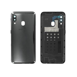 Vitre Arrière Coque Cache Batterie Samsung Galaxy A20e SM-A202 Noir