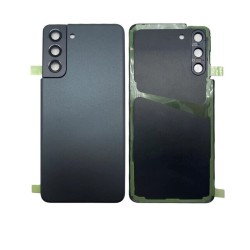 Vitre Arrière Coque Cache Batterie Samsung Galaxy S21 SM-G991 Noir