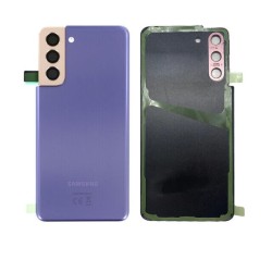 Vitre Arrière Coque Cache Batterie Samsung Galaxy S21 SM-G991 Violet