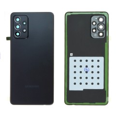 Vitre Arrière Coque Cache Batterie Samsung Galaxy A52 / A52S Awesome Black