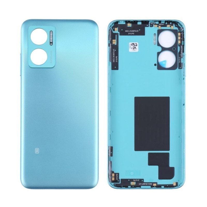 Vitre Arrière Coque Cache Batterie Xiaomi Redmi Note 11E Atlantic Blue