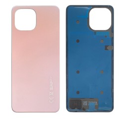 Vitre Arrière Coque Cache Batterie Xiaomi Mi 11 Lite - Peach Pink (Tuscany Coral)
