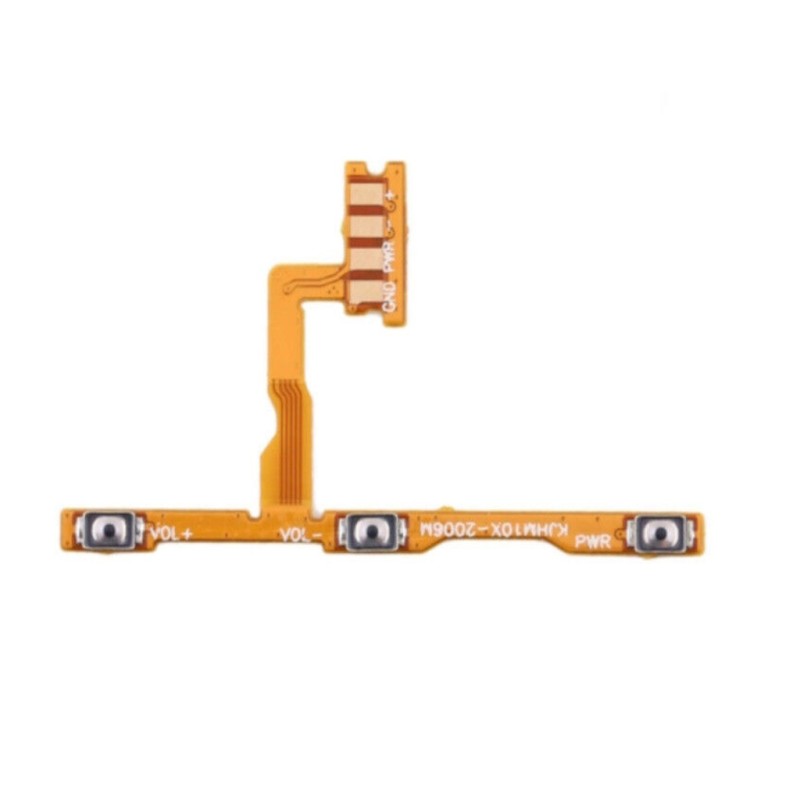 Nappe Bouton POWER ON/OFF + volume Xiaomi Redmi Note 9 4G