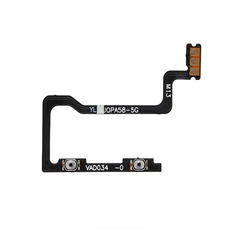 Bouton Nappe Flex Volume Oppo A78 5G