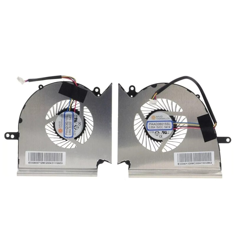 Ventilateur GPU / CPU Pour Msi GE75 GP75 GL75 WE75 MS-17E2 MS-17E4 MS-17E5 MS-17E7